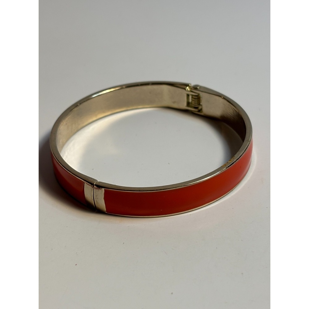 Clamper Bracelet Bold Red Statement Secure Clasp - Picture 7 of 10